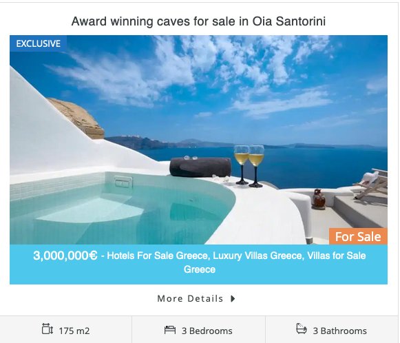 Santorini Property