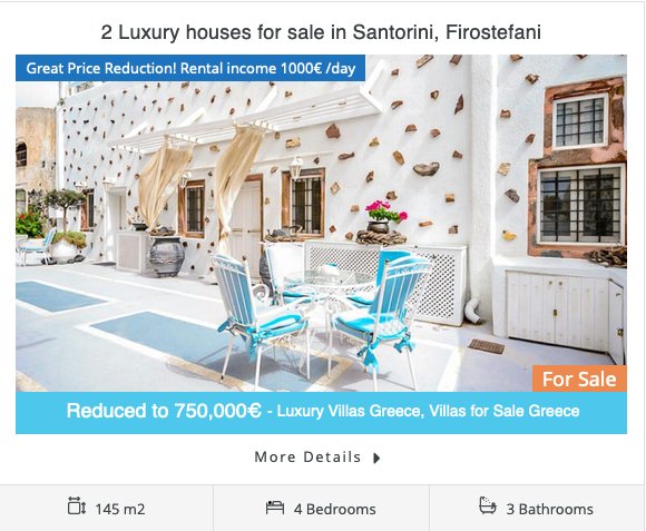 Santorini Property