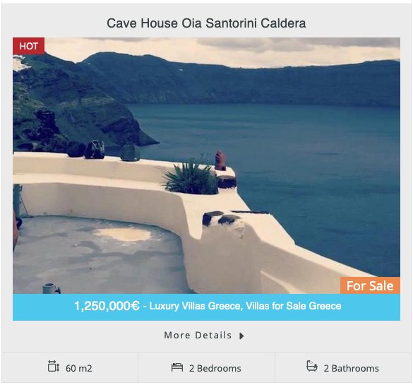 Santorini Property