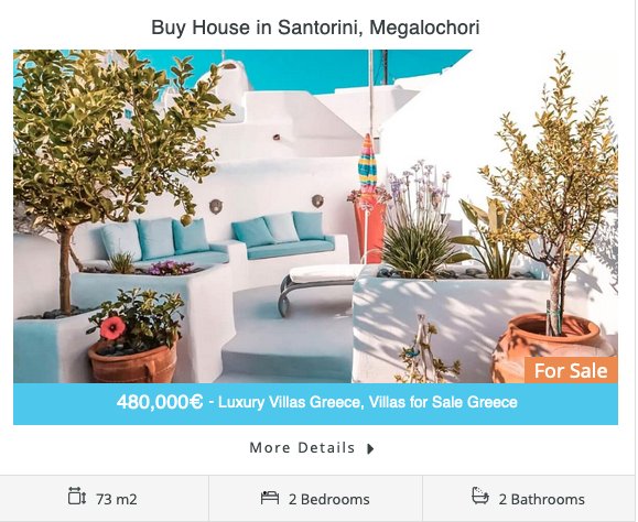 Santorini Property