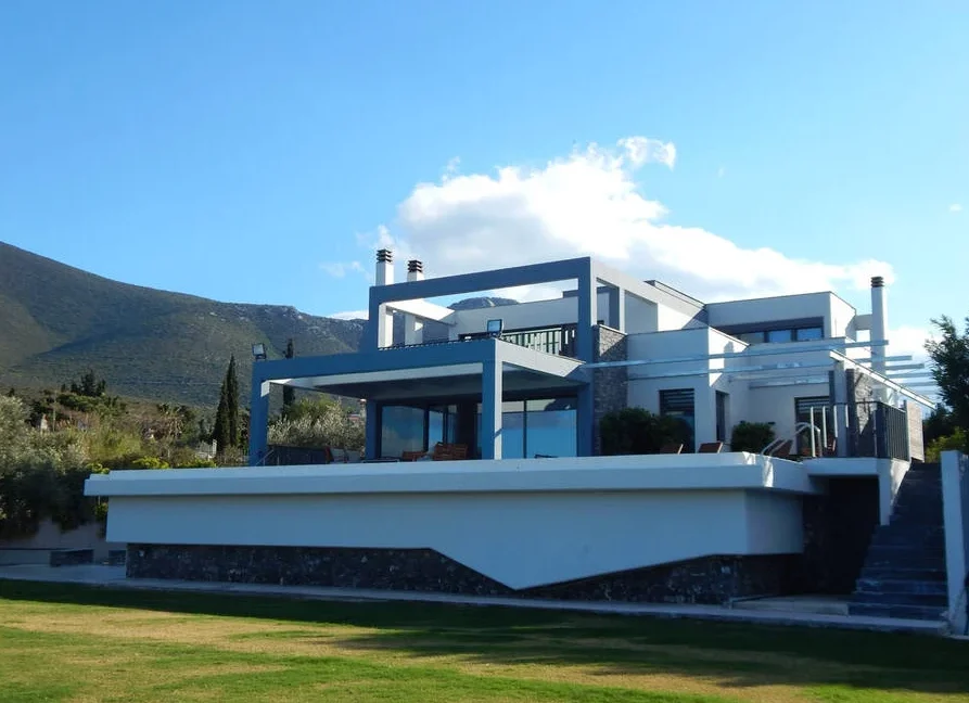 Seafront-Villa-near-Athens-with-private-beach-Chalkida-35