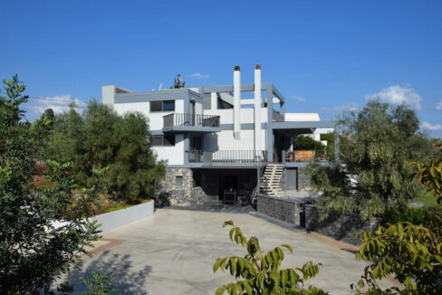 Seafront-Villa-near-Athens-with-private-beach-Chalkida-34